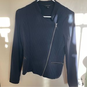 Banana republic moto style zip up sweater size XS